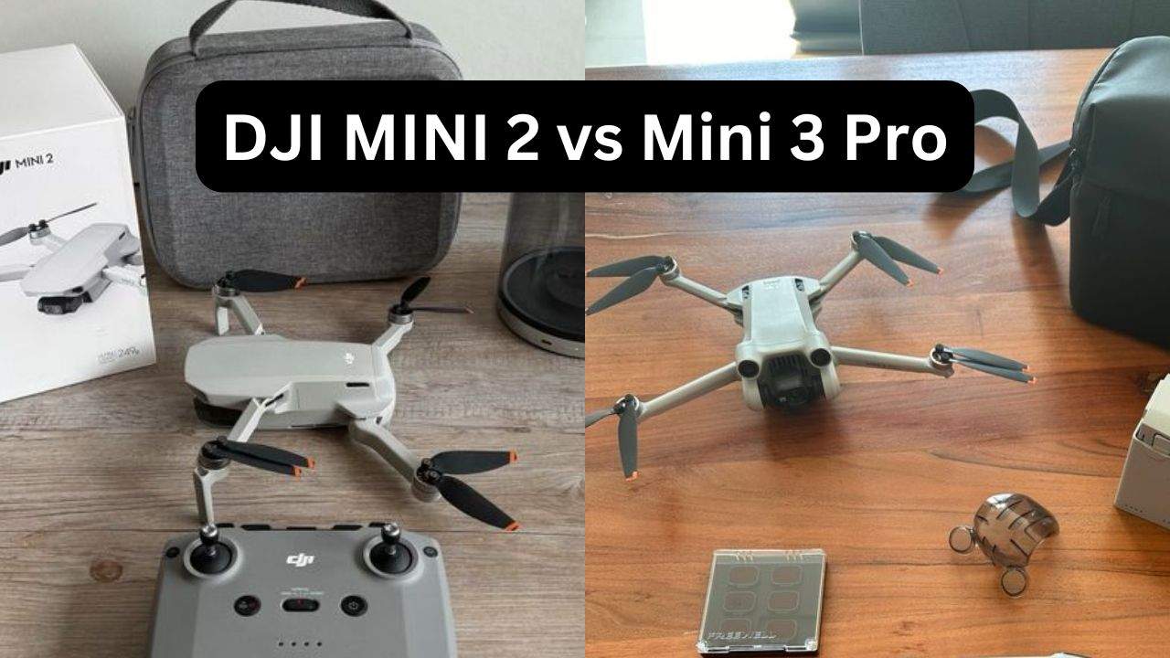 Comparison between DJI Mini 2 and Mini 3 Pro